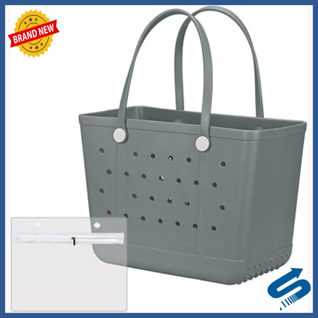 Extra Large Eva Rubber Beach Tote Bag Waterproof Durable Travel Tote